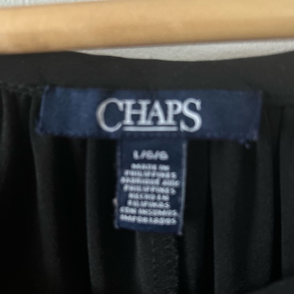 Chaps basic black dress - Picture 2 of 3